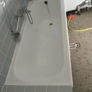 Wanne nach der Beschichtung