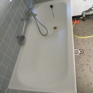 Wanne vor der Beschichtung