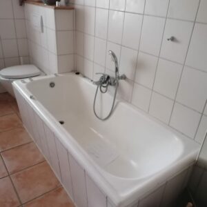 Wanne über Wanne vorher
