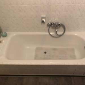 Wanne über Wanne vorher