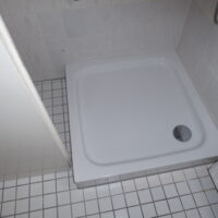 Dusche nach Wannentasusch